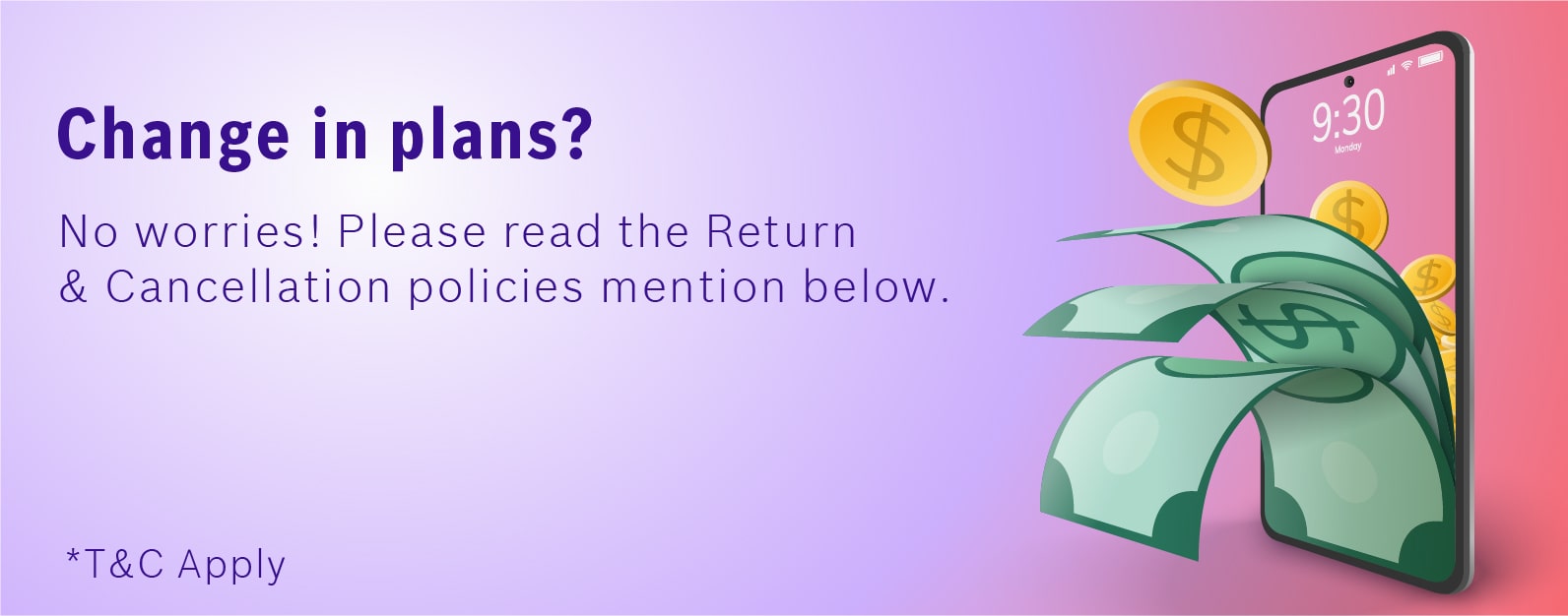 Return & Cancellation Banner Image